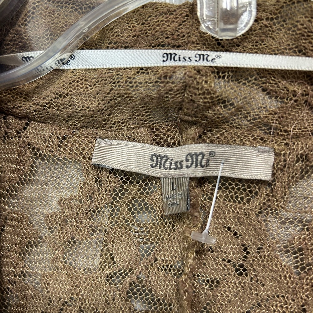 Miss Me Bohemian Patchwork Open Front Cardigan - image 3